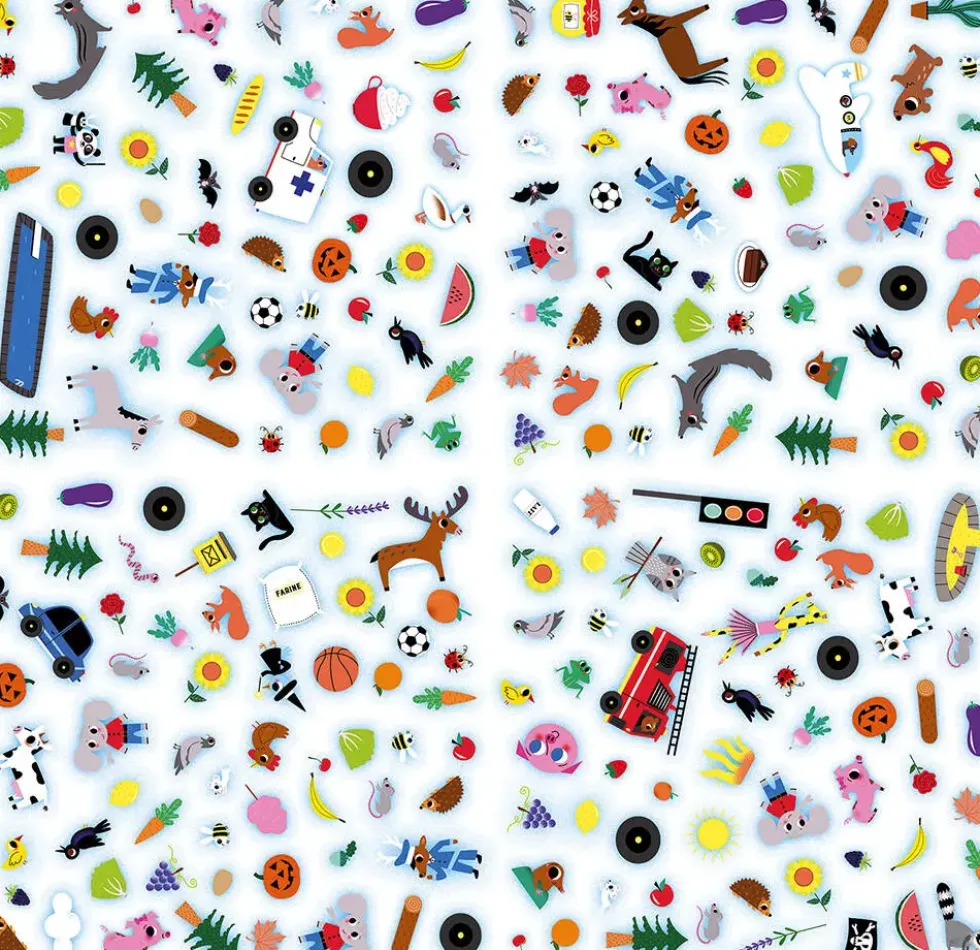 CHERCHE ET TROUVE LES COULEURS