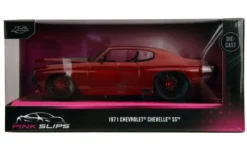 1/24 CHEVROLET CHEVELLE SS RED PINK SLIPS 1971