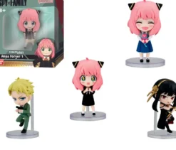 CHIBI MASTERS - SPY X FAMILY FIGURINE 8 CM ET SON SOCLE