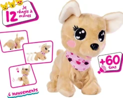 CHI CHI LOVE - PELUCHE BABY BOO INTERACTIF
