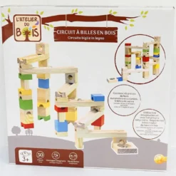 CIRCUIT A BILLES EN BOIS