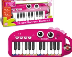 CLAVIER DINO 24 TOUCHES AVEC EFFETS LUMINEUX