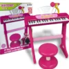 CLAVIER ELECTRONIQUE DE 37 TOUCHES AVEC MICRO PIEDS ET TABOURET7 SONS