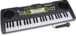 CLAVIER NUMERIQUE DE 49 TOUCHES - 6 MORCEAUX PREENREGISTRES
