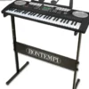 CLAVIER NUMERIQUE 54 TOUCHESAVECPIEDS EN METAL ET ADAPTATEUR PORT USB
