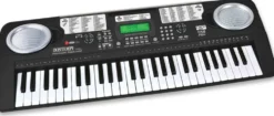 CLAVIER NUMERIQUE 54 TOUCHESAVECPIEDS EN METAL ET ADAPTATEUR PORT USB