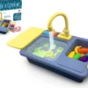 CLEMENT CLEMENTINE - KIT VAISSELLE ET SON EVIER BLEU 45 CM X 27 CM