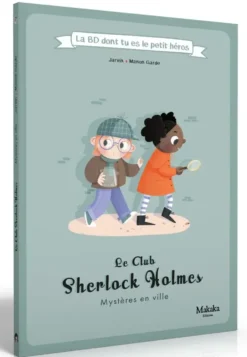 CLUB SHERLOCK, MYSTERE EN VILLE - BD PETIT HEROS