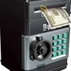COFFRE-FORT POUR PIECES ET BILLETS - NOIR