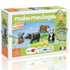 COFFRET CREATIF - MES ESPECES PROTEGEES DEFIS NATURE