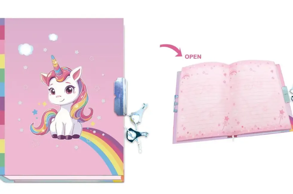 COFFRET ECRITURE LICORNE