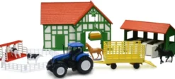 1/32 COFFRET FERME NEW HOLLAND VEHICULES ET ACCESSOIRES