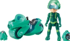COFFRET 4 FIGURINES 7,5 CM + 4 MOTOS & ACCESSOIRES