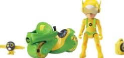 COFFRET 4 FIGURINES 7,5 CM + 4 MOTOS & ACCESSOIRES