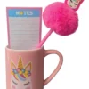 COFFRET LICORNE PAPETERIE ET MUG