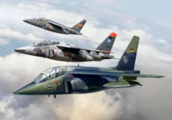 COFFRET 3 MAQUETTES 126 PIECES -50EME ANNIVERSAIRE ALPHA JET