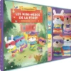 COFFRET MARIONNETTES A DOIGTS - LES MINI-HEROS DE LA FORET