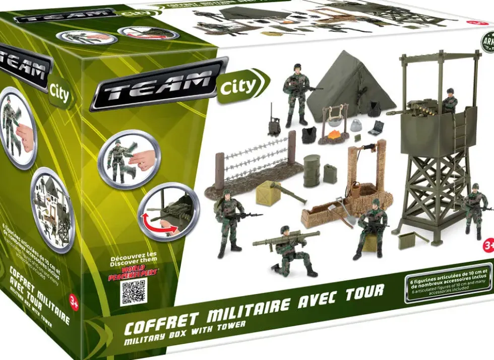 COFFRET MILITAIRE AVEC TOUR
