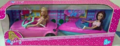 COFFRET POUPEES JENNY VOITURE ET BATEAU
