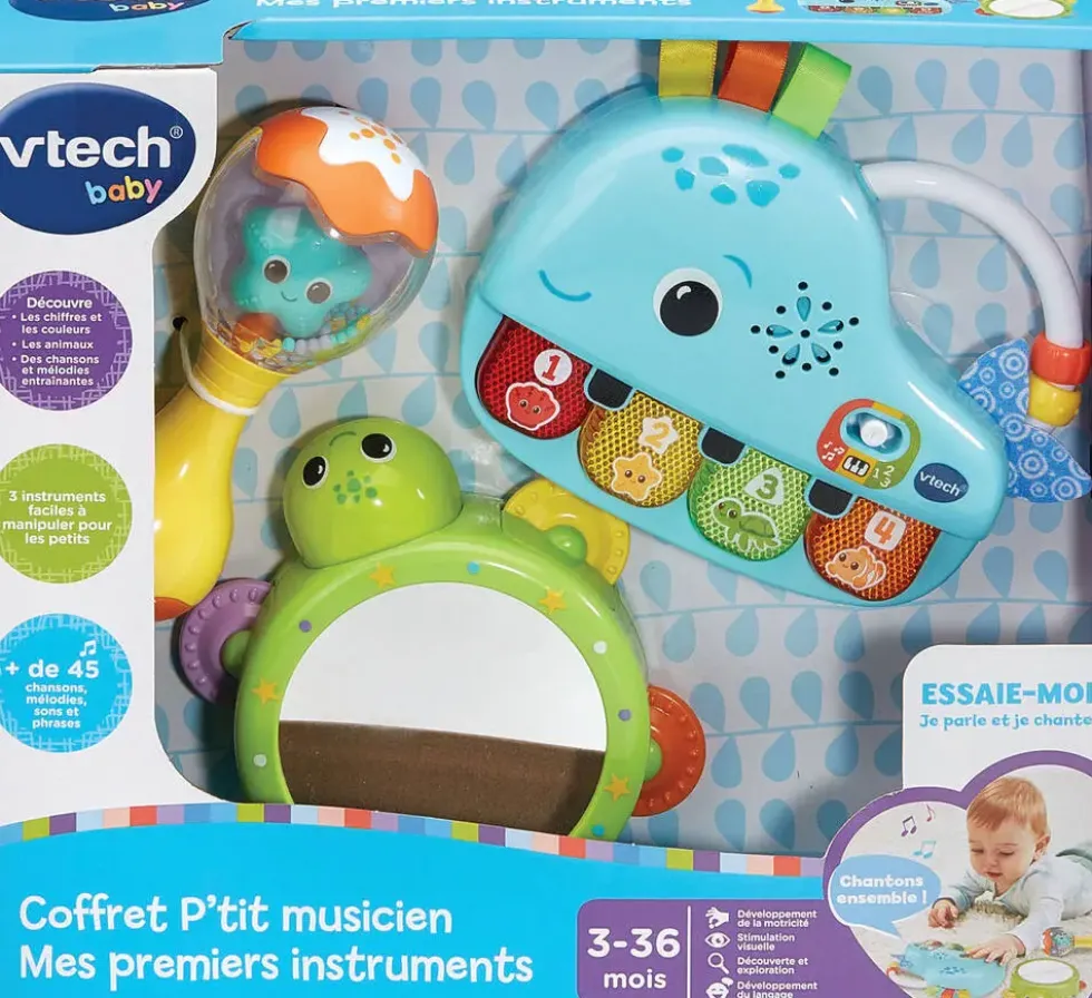 COFFRET P'TIT MUSICIEN - MES PREMIERS INSTRUMENTS