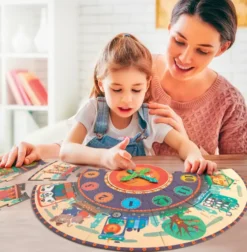COFFRET PUZZLE HORLOGE