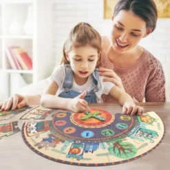 COFFRET PUZZLE HORLOGE