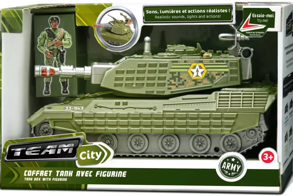 COFFRET TANK AVEC FIGURINE