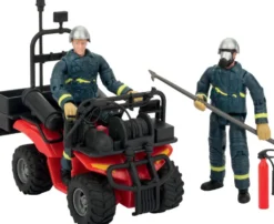 COFFRET VEHICULE TOUT TERRAIN POMPIERS 1:18