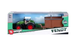 1/43 COLLECTION FERME - TRACTEUR A FRICTION AVEC REMORQUE - 4 LICENCES