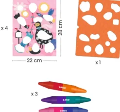 COLORIAGE -PIOU PIOU ET CO