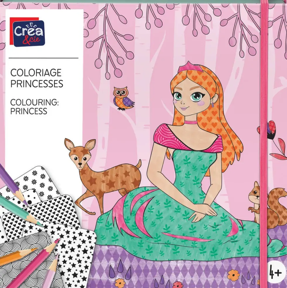 COLORIAGE PRINCESSES