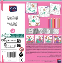 COLORIAGE PRINCESSES
