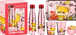 COMBO STEEL SHIBA INU - COFFRET 100% METAL