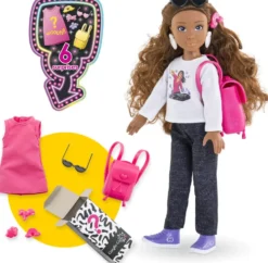 COROLLE GIRLS - POUPEE - COFFRET SHOPPING SURPRISE MELODY -28 CM