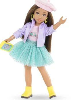 COROLLE GIRLS - POUPEE COFFRET LUNA FASHION WEEK MILAN - 28CM