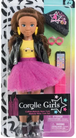 COROLLE GIRLS - POUPEE COFFRET MELODY FASHION WEEK NEW YORK - 28CM