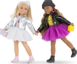 COROLLE GIRLS - POUPEE MANNEQUIN - COFFRET VALENTINE FASHION WEEK PARIS - COROLLE VETEMENTS 28 CM