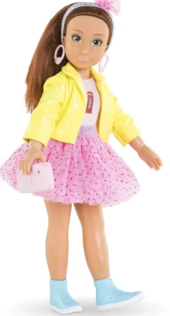COROLLE GIRLS - POUPEE MANNEQUIN - COFFRET ZOE FASHION WEEK LONDRES- 28 CM