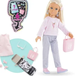 COROLLE GIRLS - POUPEE MANNEQUIN - COFFRET VALENTINE SHOPPING - 28CM