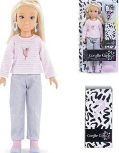 COROLLE GIRLS - POUPEE MANNEQUIN - COFFRET VALENTINE SHOPPING - 28CM