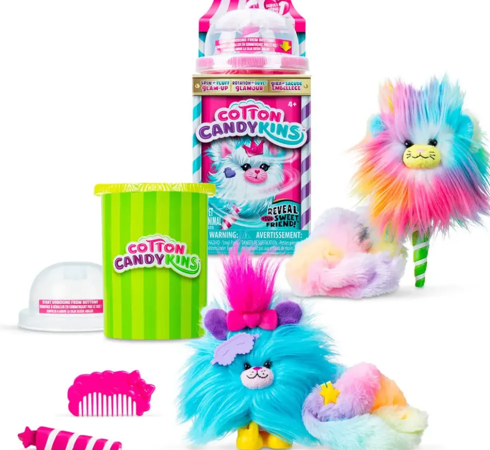 COTTON CANDY - PELUCHE BARBE A PAPA