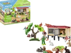 COUNTRY - ENFANT ET LAPINS - 71252