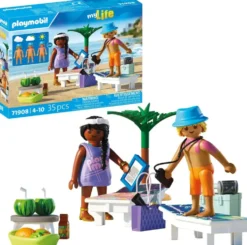 COUPLE VACANCIERS A LA PLAGE ET TRANSATS-71908