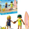 COURS DE SURF A LA PLAGE, 2 PERSONNAGES-71907