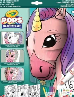 CRAYOLA COLOR POPS - KIT DE COLORIAGE MYSTICAL