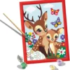 CREART KIDS - 18X24CM - BAMBI ET BEBE