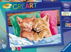 CREART KIDS31X21CMCHATONS ENDORMIS