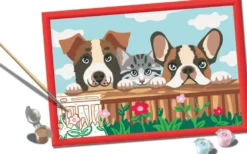 CREART KIDS31X21CMCHIENS ET CHAT