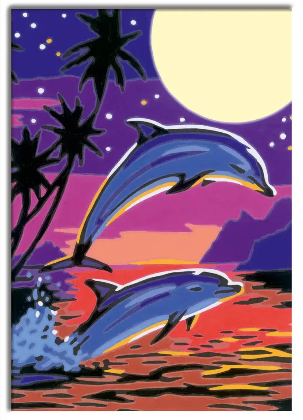 CREART KIDS13X18CMDAUPHINS JOUEURS