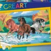 CREART KIDS31X21CMHORDE DE CHEVAUX